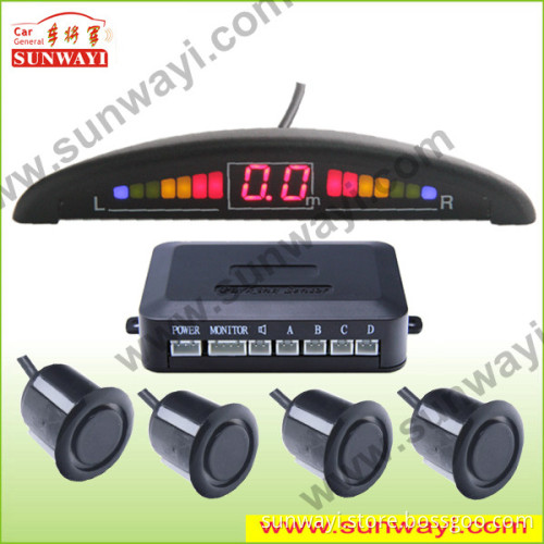 LED Display Parking Sensor with Waterproof Connector